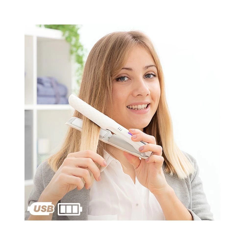 Fer à Lisser Portable Et Rechargeable Avec Power Bank 3 Fer à Lisser Portable Et Rechargeable Avec Power Bank