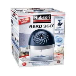 Absorbeur D'humidité Aero 360° Rubson + 1 Recharge