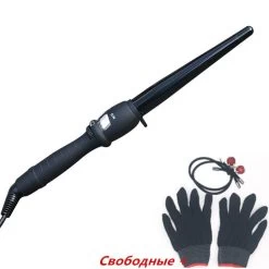 Universal 1pcs/25mm Cheveux Bouclés Coniques En Fer Monotube Céramique émaill...