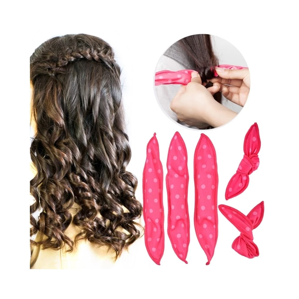 21 Rouleaux Rubans Pour Cheveux Ondulés Mignons 3 21 Rouleaux Rubans Pour Cheveux Ondulés Mignons