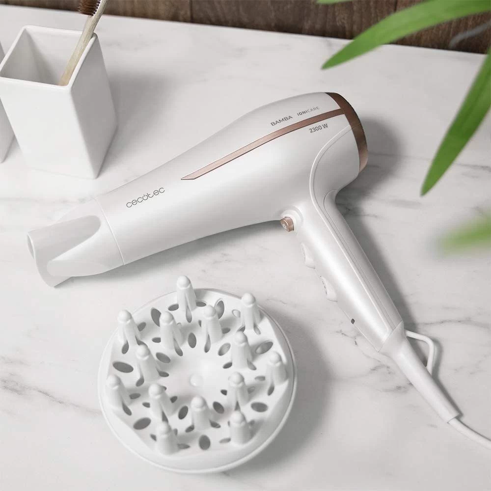 Cecotec Sèche Cheveux Ionique 2300W Marron Blanc 3 Cecotec Sèche Cheveux Ionique 2300W Marron Blanc