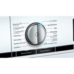 Siemens Sèche-linge Frontal Pompe à Chaleur 60cm 9kg A+++ Blanc - Wt47xeh9ff... -Électromaison Innovante 5db7cc5a4af5a34242003861516