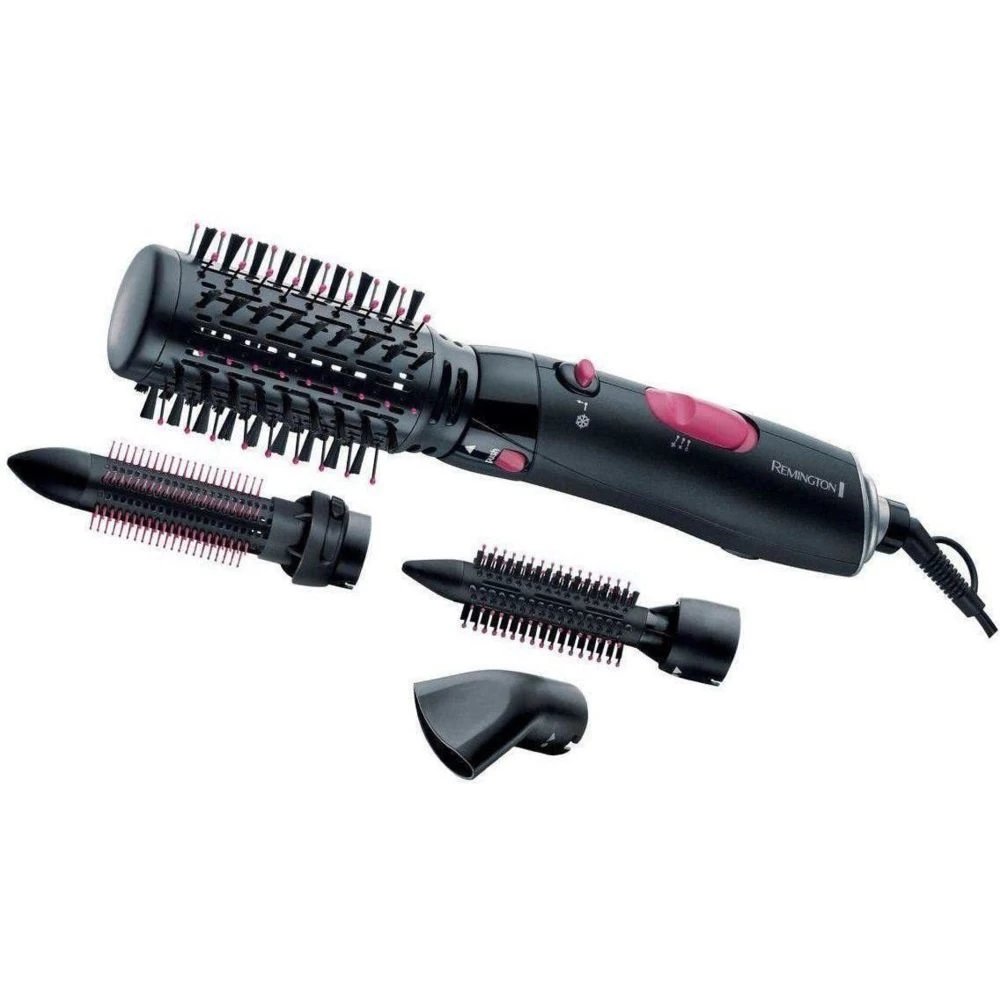 Remington Brosse Soufflante Chauffante Revêtement Céramique Rose Noir 3 Remington Brosse Soufflante Chauffante Revêtement Céramique Rose Noir