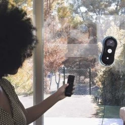 Cecotec Robot Lave-vitres Intelligent Télécommandé Avec APP Control Noir Gr...