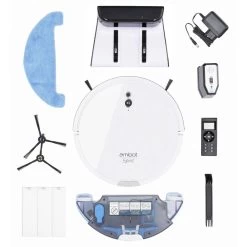 Robot Aspirateur Et Laveur AMIBOT Spirit Motion Avec Cartographie Cam?... -Électromaison Innovante amibot spirit motion contenu boite