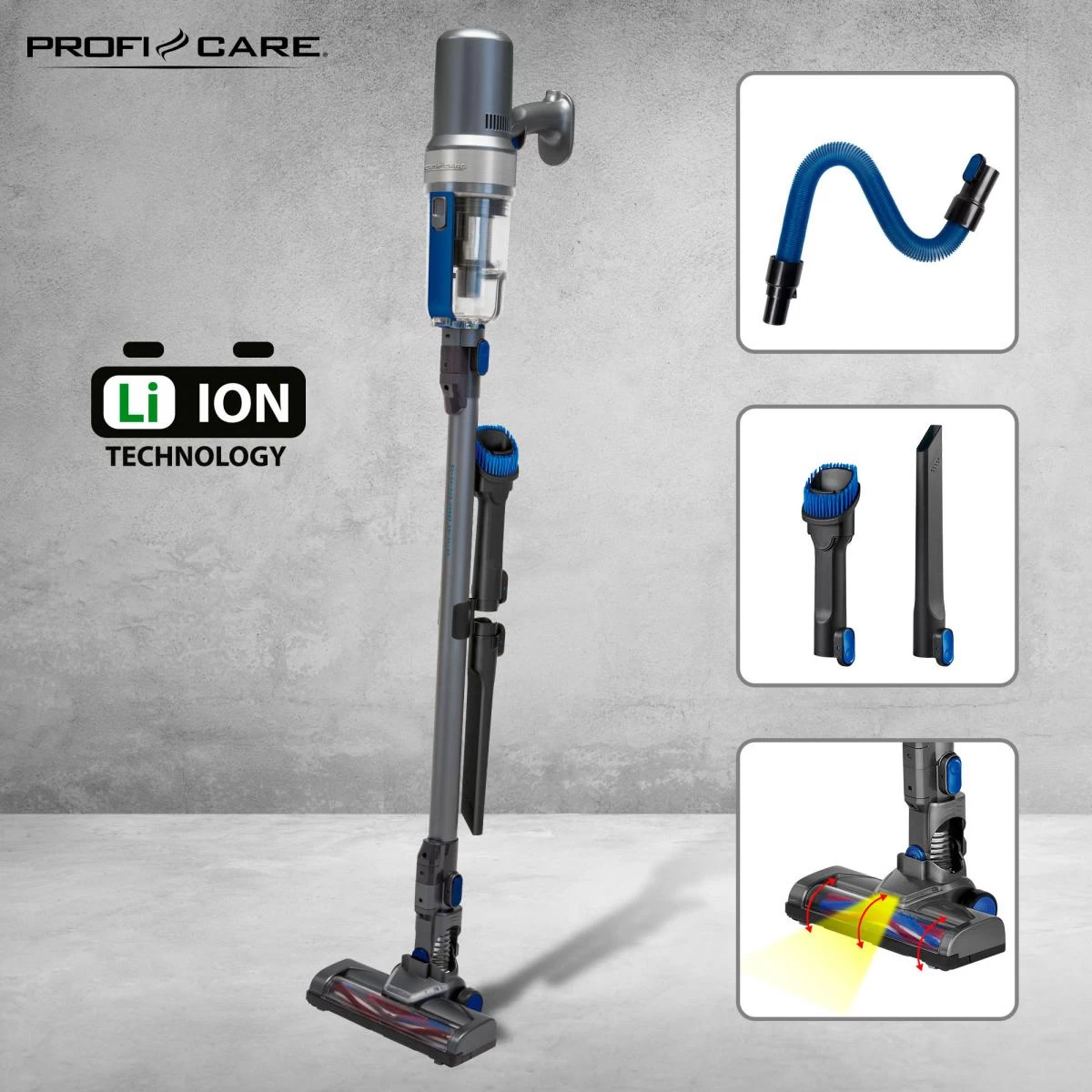 Aspirateur Balai Et à Main Puissant Sans Fil, Cyclonique, Batterie De... 5 Aspirateur Balai Et à Main Puissant Sans Fil, Cyclonique, Batterie De... – Image 3