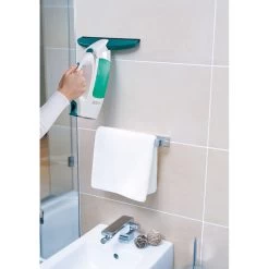 Leifheit Kit Aspirateur Lave-vitres Dry & Clean Avec Manche Et Mouilleur Et Bus... -Électromaison Innovante aspirateur lave vitres dry clean 51000 7 1