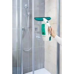 Leifheit Kit Aspirateur Lave-vitres Dry & Clean Avec Manche Et Mouilleur Et Bus... -Électromaison Innovante aspirateur lave vitres dry clean 51000 8 1