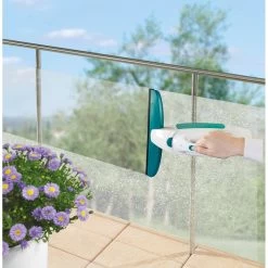 Leifheit Kit Aspirateur Lave-vitres Dry & Clean Avec Manche Et Mouilleur Et Bus... -Électromaison Innovante aspirateur lave vitres dry clean 51000 9 1
