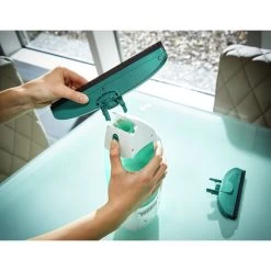 Leifheit Kit Aspirateur Lave-vitres Dry & Clean Avec Manche Et Mouilleur Et Bus... -Électromaison Innovante aspirateur lave vitres dry clean 51016 13