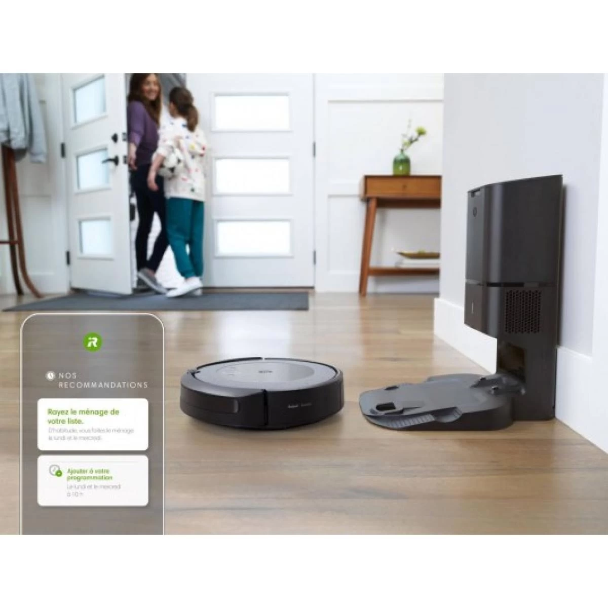 IRobot Aspirateur Robot Roomba I5+ I5658 Avec Station D'auto-vidage 7 IRobot Aspirateur Robot Roomba I5+ I5658 Avec Station D'auto-vidage – Image 5