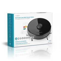 Nedis Aspirateur Robot WIFIVCL001CBK - Noir -Électromaison Innovante aspirateur robot wifivcl001cbk noir 9 1140x1140