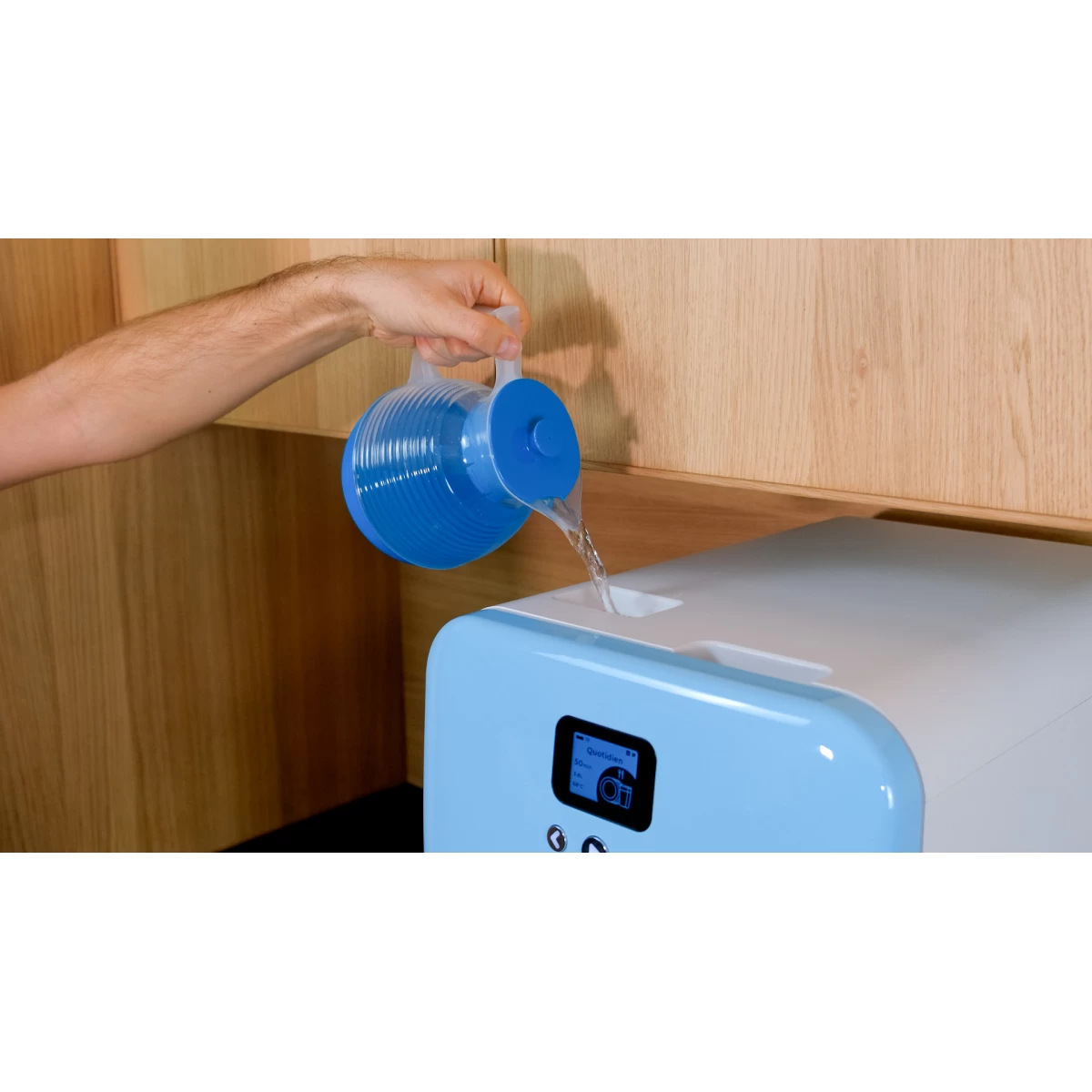 Bob Lave-vaisselle éco-compact Mini PACK OPTION | Édition Bleu Maya 6 Bob Lave-vaisselle éco-compact Mini PACK OPTION | Édition Bleu Maya – Image 4