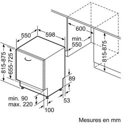 Bosch Lave-vaisselle 60cm 14 Couverts 44db Tout Intégrable - Smv6zcx00e - B... -Électromaison Innovante bosch smv6zcx00e 9311785 24297405 1140x1140