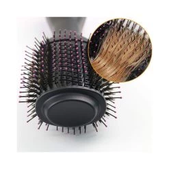 Brosse Soufflante Chauffante -Électromaison Innovante brosse soufflante rotative infrarouge negatif ion air chaud noir 2