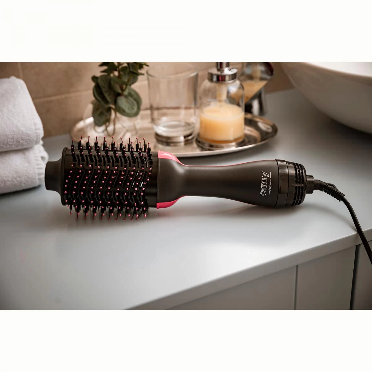 Brosse Soufflante, Sèche Cheveux Volumisant, 3 Températures 3 Vitess... 5 Brosse Soufflante, Sèche Cheveux Volumisant, 3 Températures 3 Vitess... – Image 3