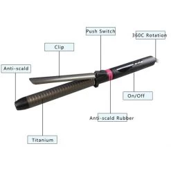 Universal Chauffage Rapide Titanium Curl Fer Clip 360 Pivoting Clip Big Wave Jou... -Électromaison Innovante chauffage rapide titanium curl fer clip 360 pivoting clip big wave jouer cheveux magique curl baguette outil de vetement pour enfants curl fer 12240916 32549648 1140x1140