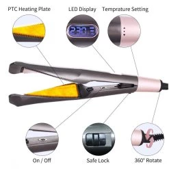 Universal Coiffeurs Et Friseuses 2 En 1 Twist Straightening Curl Iron Profession... 9 Universal Coiffeurs Et Friseuses 2 En 1 Twist Straightening Curl Iron Profession... -Électromaison Innovante coiffeurs et friseuses 2 en 1 twist straightening curl iron professional flat iron 3d floating bump titanium curl iron 12241146 32550770 1140x1140