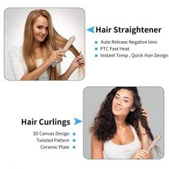 Universal Coiffeurs Et Friseuses 2 En 1 Twist Straightening Curl Iron Profession... 11 Universal Coiffeurs Et Friseuses 2 En 1 Twist Straightening Curl Iron Profession... -Électromaison Innovante coiffeurs et friseuses 2 en 1 twist straightening curl iron professional flat iron 3d floating bump titanium curl iron 12241146 32550774 1140x1140