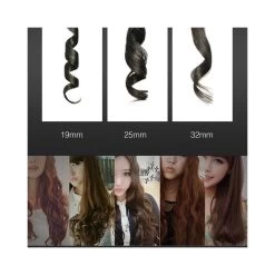 Cône De Fleur En Poireau émaillé à Un Tube Fer à Boucler Conique ... -Électromaison Innovante cone de fleur en forme de poirier ceramique de tube de glacage conique a cristaux liquides avec ecra 4