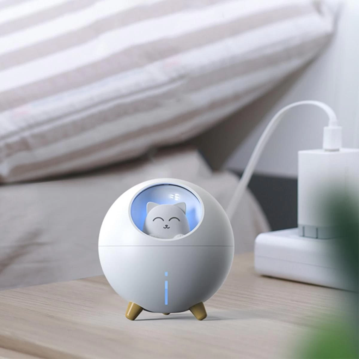 Universal Cute Pet Air Humidifier 220ml Planet Cat Ultrasonic Cool Fog Aromatic ... 5 Universal Cute Pet Air Humidifier 220ml Planet Cat Ultrasonic Cool Fog Aromatic ... – Image 3