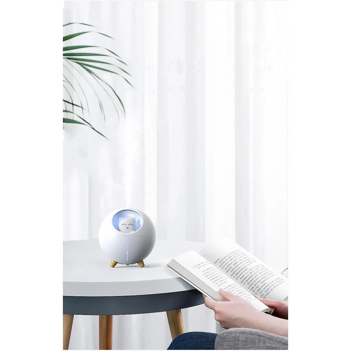 Universal Cute Pet Air Humidifier 220ml Planet Cat Ultrasonic Cool Fog Aromatic ... 7 Universal Cute Pet Air Humidifier 220ml Planet Cat Ultrasonic Cool Fog Aromatic ... – Image 5