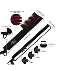 GENERIC Dames Coiffeurs Droites Peigne Multifonctionnelle Coiffure Peigne Pers... 9 GENERIC Dames Coiffeurs Droites Peigne Multifonctionnelle Coiffure Peigne Pers... -Électromaison Innovante dames coiffeurs droites peigne multifonctionnelle coiffure peigne personal soin personal beard peigneur de coiffe 12033376 31889246 1140x1140