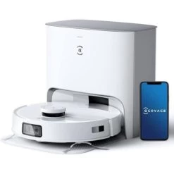 DEEBOT T10 Plus DBX33 Aspirateur Robot 3.2L Assistant Vocal Automatiqu... -Électromaison Innovante deebot t10 plus dbx33 aspirateur robot 32l assistant vocal automatique tapis blanc 13107126 35618484 1140x1140