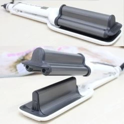 Universal Deep Wave 32mm Fer à Friser à Trois Tubes Fer à Friser Professionne... -Électromaison Innovante deep wave 32mm fer a friser a trois tubes fer a friser professionnel pour salon maison ceramique baton frise baton frise 12240986 32549988 1140x1140