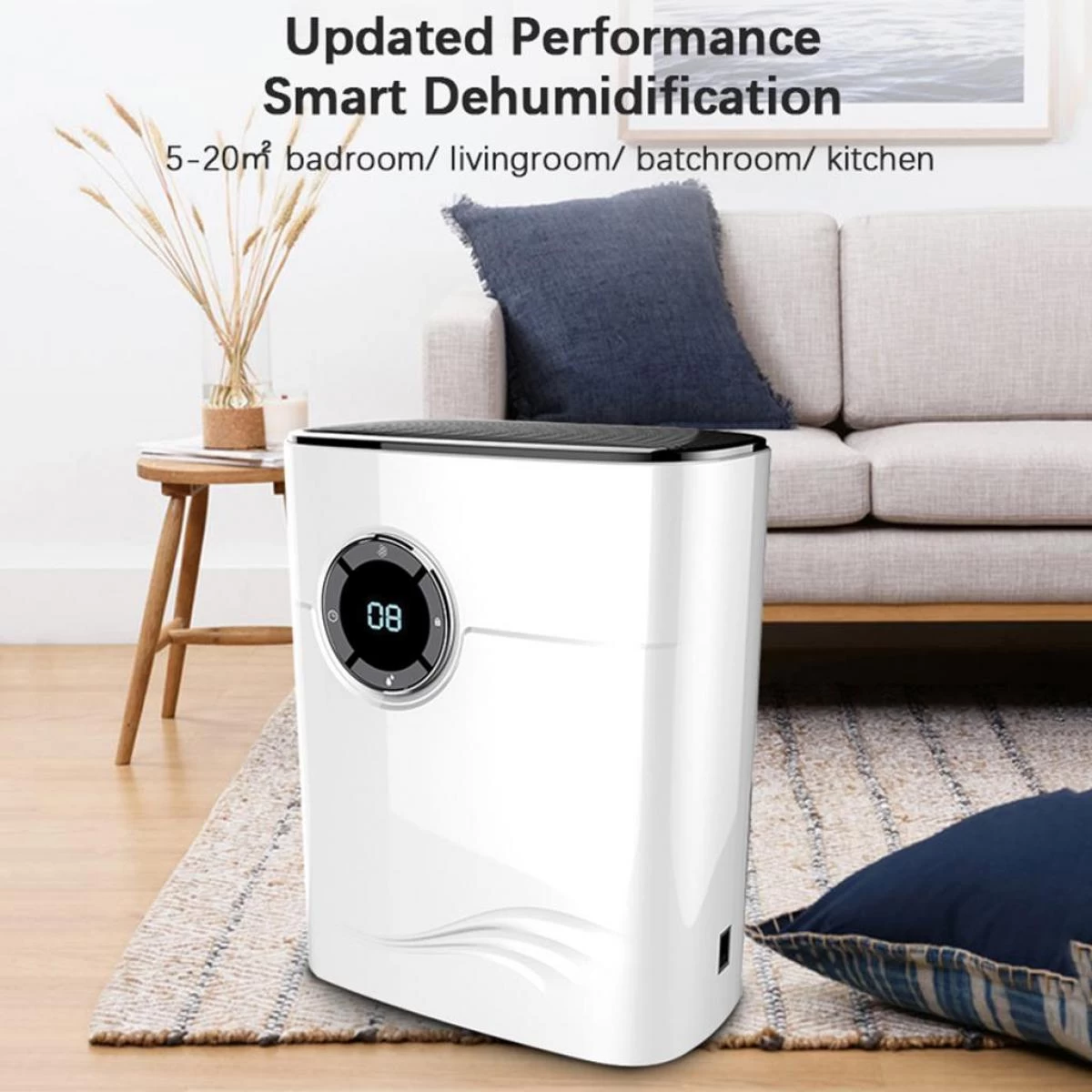 Déshumidificateur De Salle De Bain Avec Tuyau De Vidange 6 Déshumidificateur De Salle De Bain Avec Tuyau De Vidange – Image 4