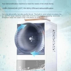 Universal Déshumidificateur Oakes Déshumidificateur Domestique(blanche) -Électromaison Innovante deshumidificateur oakes deshumidificateur domestiqueblanche 11783220 31112022 1140x1140