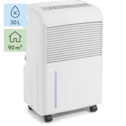 TROTEC TTK 90 E Déshumidificateur D'air (30 L/j) Pour 90 M² Max. Abs...