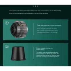 Universal Dortoir Air Chaud Et Froid Séchage Rapide Lumière Bleue Vent Fort S?... -Électromaison Innovante dortoir air chaud et froid sechage rapide lumiere bleue vent fort seche cheveux thermostatique seche cheveux electrique maison 1200w vert 11646668 30659094 1140x1140