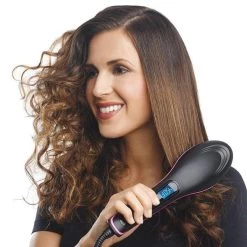 Electric Hair Care Fast Straightening Comb Auto Massager Styling Brush...