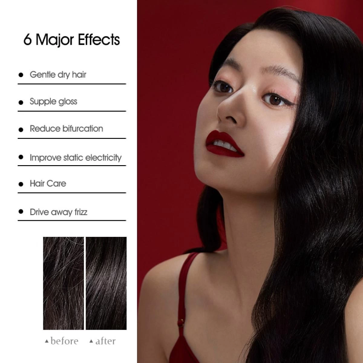 Universal H5 Sèche-cheveux à Ions Négatifs 1800W Sèche-cheveux Professionnel... 7 Universal H5 Sèche-cheveux à Ions Négatifs 1800W Sèche-cheveux Professionnel... – Image 5