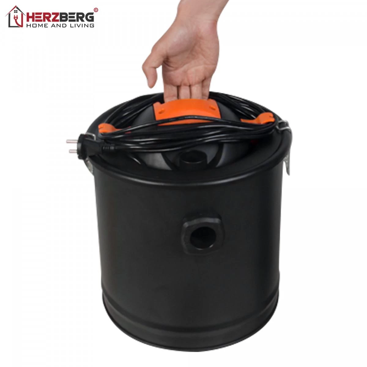 Herzberg Hg-8021: Aspirateur 2 En 1 1000w, Nettoyeur De Cendres 4 Herzberg Hg-8021: Aspirateur 2 En 1 1000w, Nettoyeur De Cendres – Image 2