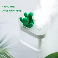 Universal Humidificateur D'air 160ml Clear LED Cactus Portable Ultrasonic Silent... -Électromaison Innovante humidificateur dair 160ml clear led cactus portable ultrasonic silent usb aroma essential oil diffuser home car office air purifier 12490970 33356488 1140x1140