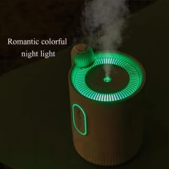Universal Humidificateur D'air Portable Sans Fil 2000mAh Batterie Interne Cactus... -Électromaison Innovante humidificateur dair portable sans fil 2000mah batterie interne cactus brouillard a ultrasons arome diffuseur dhuile essentielle humidificateur blanc 12271626 32670358 1140x1140