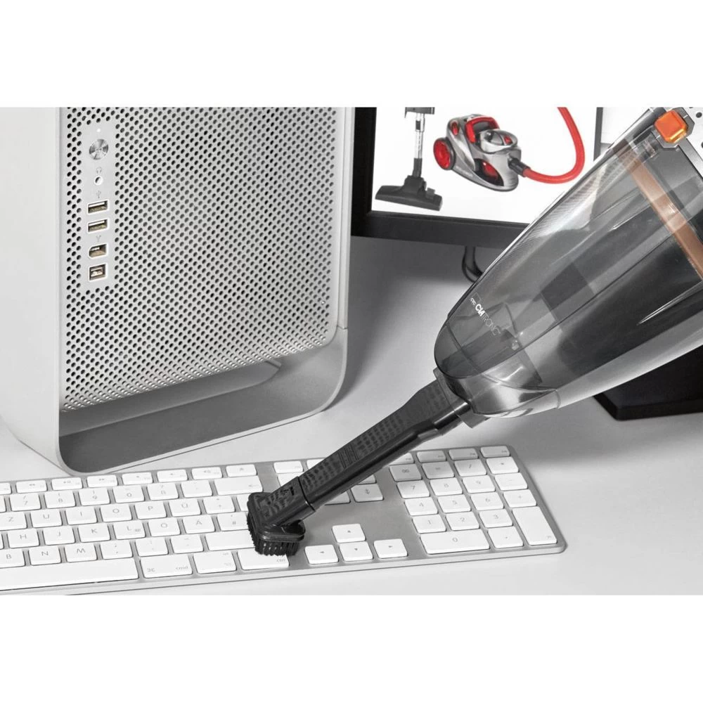 Clatronic Aspirateur à Main Sans Sac Rechargeable Batterie 12V Prise De Voiture... 5 Clatronic Aspirateur à Main Sans Sac Rechargeable Batterie 12V Prise De Voiture... – Image 3
