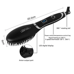 YP Select Soin Des Cheveux Brosse Peigne Safer Ceramic Hair Redressing... -Électromaison Innovante kuefscz