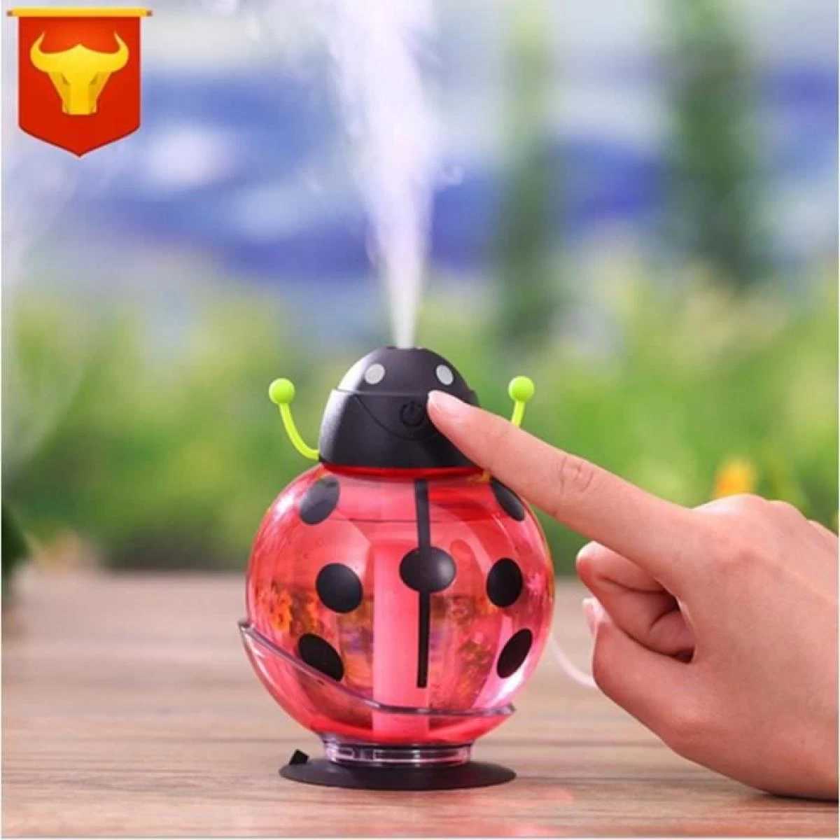 Ladybug Humidificateur -Rouge 3 Ladybug Humidificateur -Rouge
