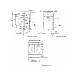 Bosch Lave Linge Encastrable WIW24348FF Série 6, 7 Kgs , 1200 Trs/min -Électromaison Innovante lave linge encastrable wiw24348ff serie 6 7 kgs 1200 trs 13604402 1010002 2 1140x1140