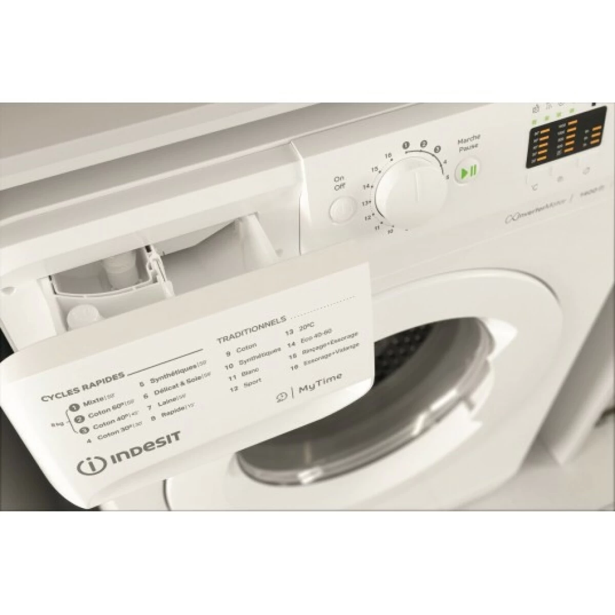 INDESIT Lave Linge Frontal MTWA81495WFR 6 INDESIT Lave Linge Frontal MTWA81495WFR – Image 4