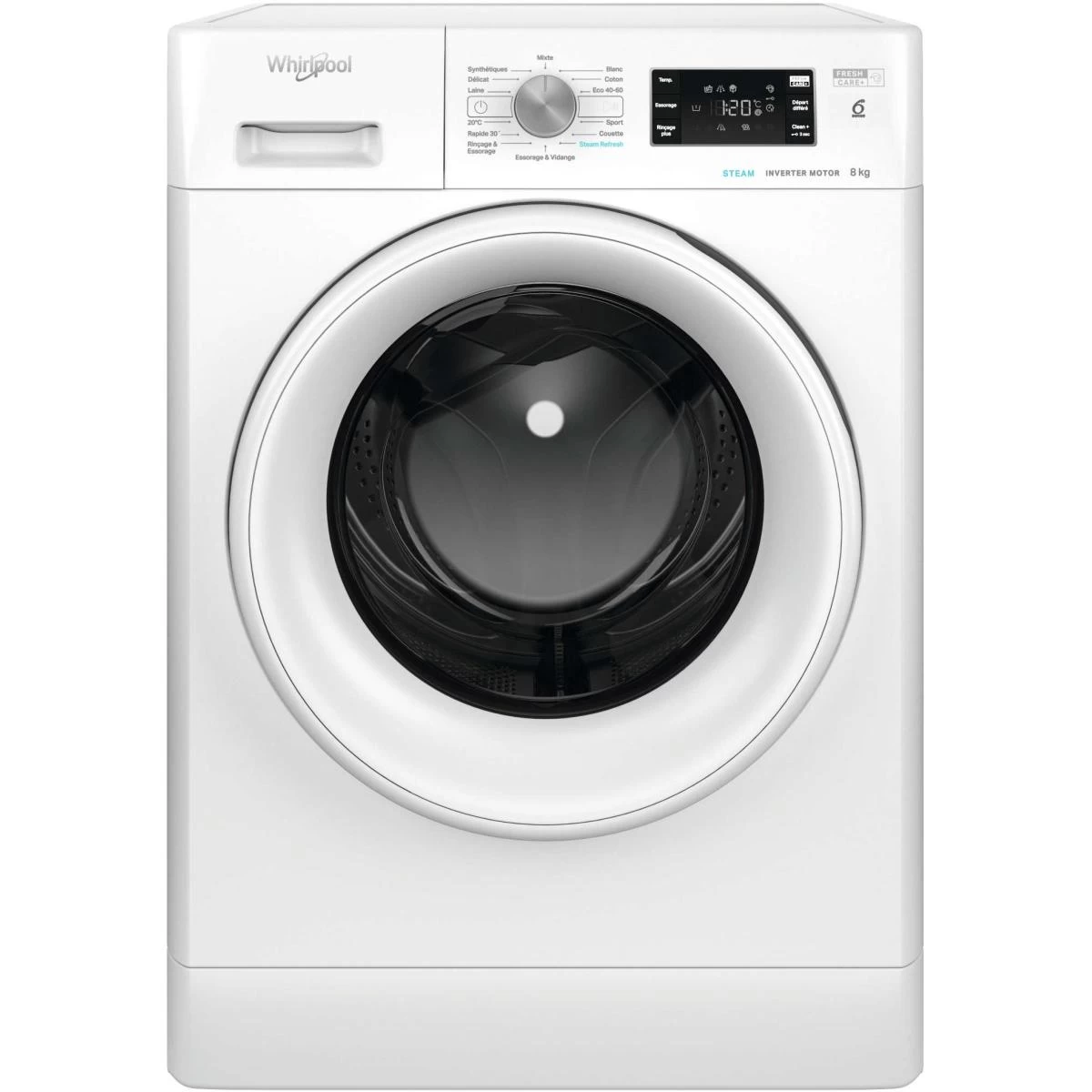 Lave Linge Frontal WHIRLPOOL FFBS8469WVFR 3 Lave Linge Frontal WHIRLPOOL FFBS8469WVFR