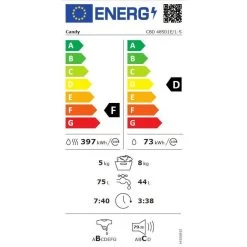 Lave-linge Séchant Intégrable CANDY CBD 485D1E/1 6 Lave-linge Séchant Intégrable CANDY CBD 485D1E/1 -Électromaison Innovante lave linge sechant integrable candy cbd 485d1e1 10137474 48036 1140x1140