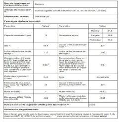 Siemens Lave-vaisselle 60cm 13 Couverts 44db Tout Intégrable - Sn63hx42ve - S... -Électromaison Innovante lave vaisselle encastrable siemens 13 couverts 598cm sn63hx42ve 9943218 25609726 726 1140x1140