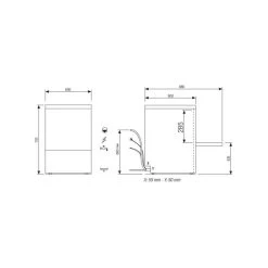 Lave-vaisselle Professionnel - 5,4 KW - Triphasé - Colged - 4... -Électromaison Innovante lave vaisselle professionnel monophase steel360v1 colged 1