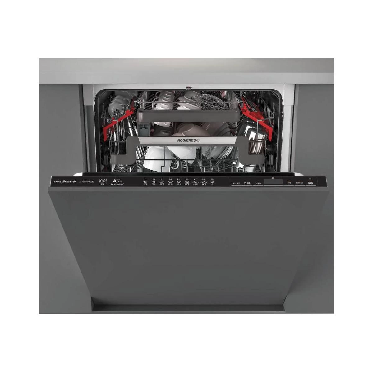 Lave-vaisselle 60cm 16 Couverts 43db Tout Intégrable - Rdin2d622pb47e... 3 Lave-vaisselle 60cm 16 Couverts 43db Tout Intégrable - Rdin2d622pb47e...