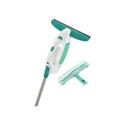 Leifheit Aspirateur à Vitre Dry&Clean, Poignée, Balai D'essuyage 510... -Électromaison Innovante leifheit 51003 kit aspirateur lave vitres dry clean manche et mouilleur integres aspiration a 360 1
