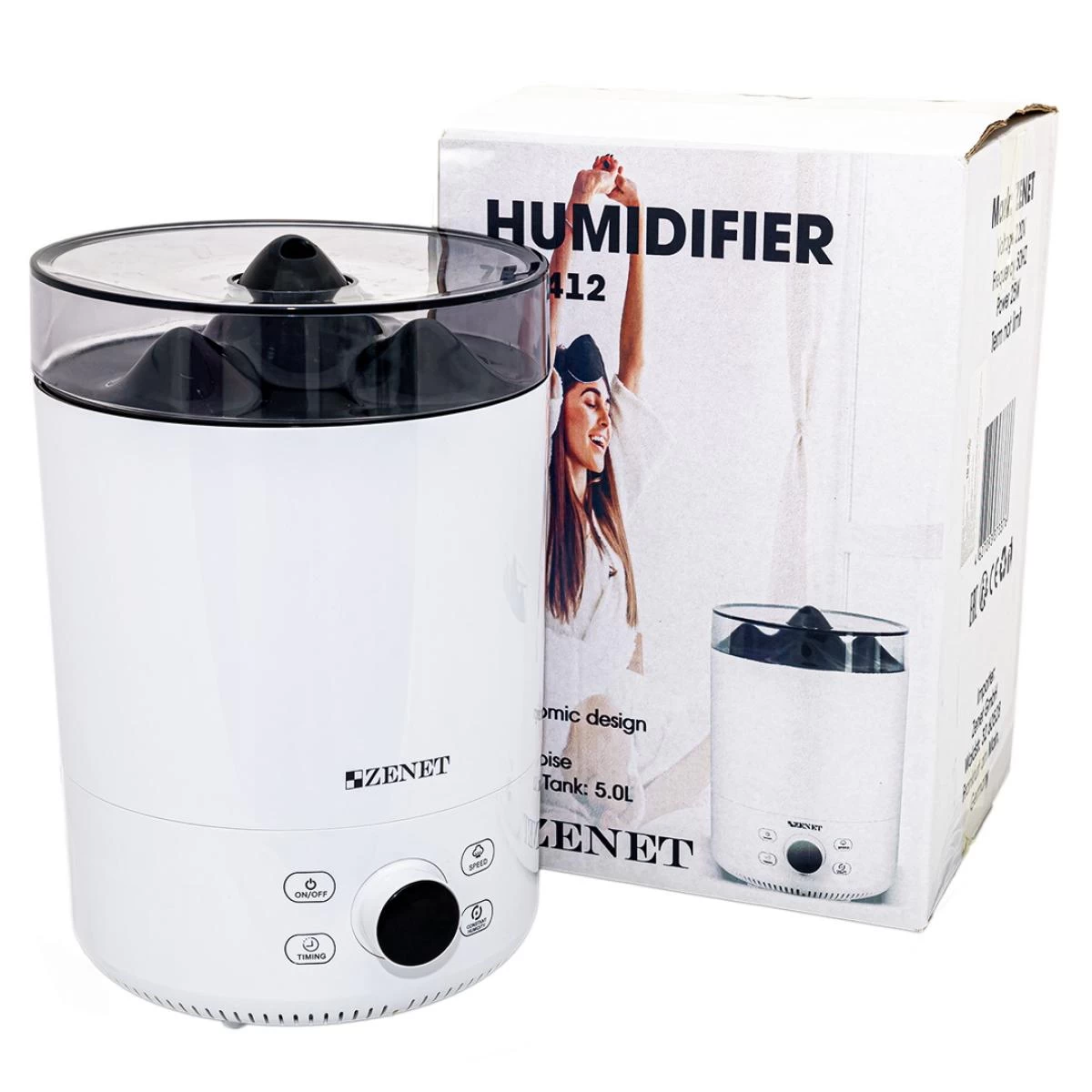 L'humidificateur Zenet ZET-412 Aroma Pour 5 Litres 7 L'humidificateur Zenet ZET-412 Aroma Pour 5 Litres – Image 5